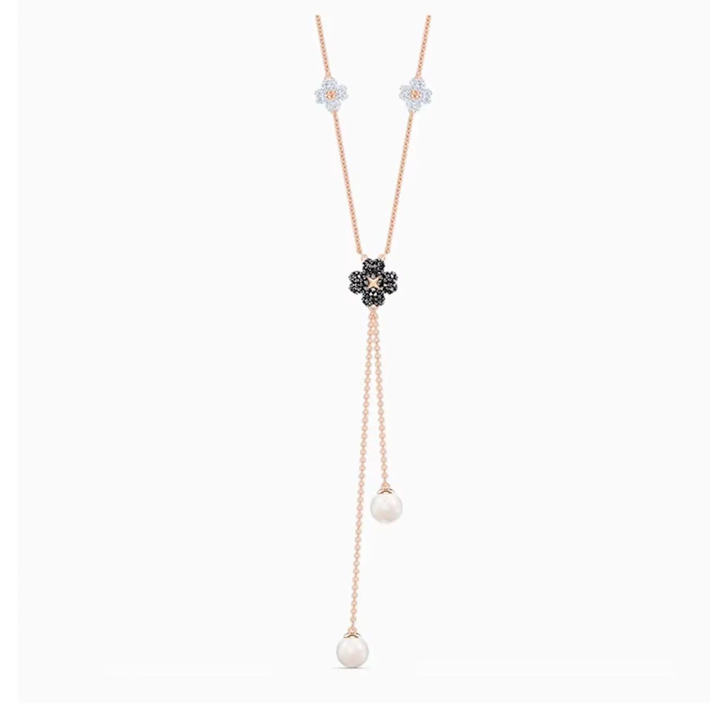 2026 New Trend Fine Jewelry Set Original Charm Luxury Lucky Grass Crystal Fashion Necklace Ring Earrings Romantic Gift for Women