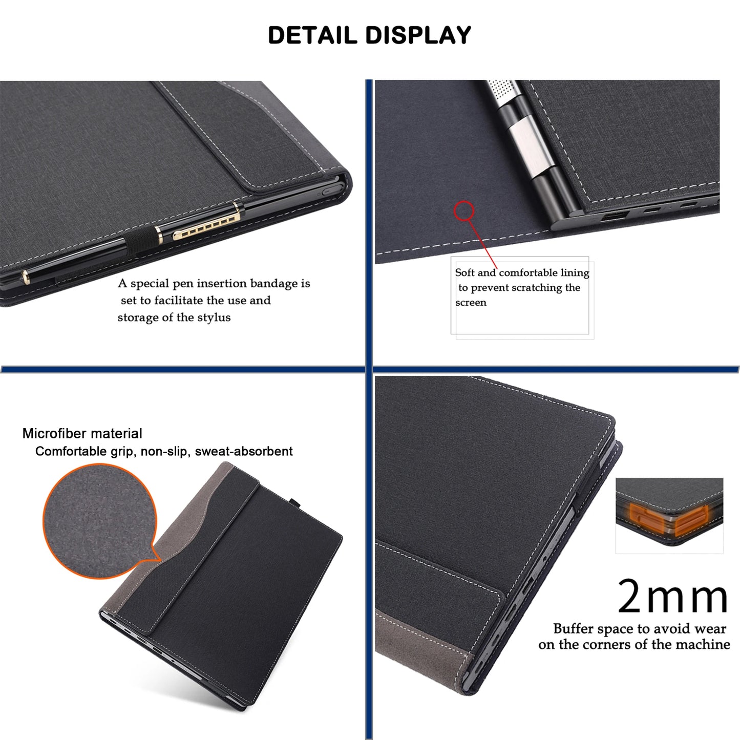 Laptop Case for Dell Latitude 5450 5440 5430 5420 5431 5421 7430 7420 14 "Laptop shell protective leather cover gift