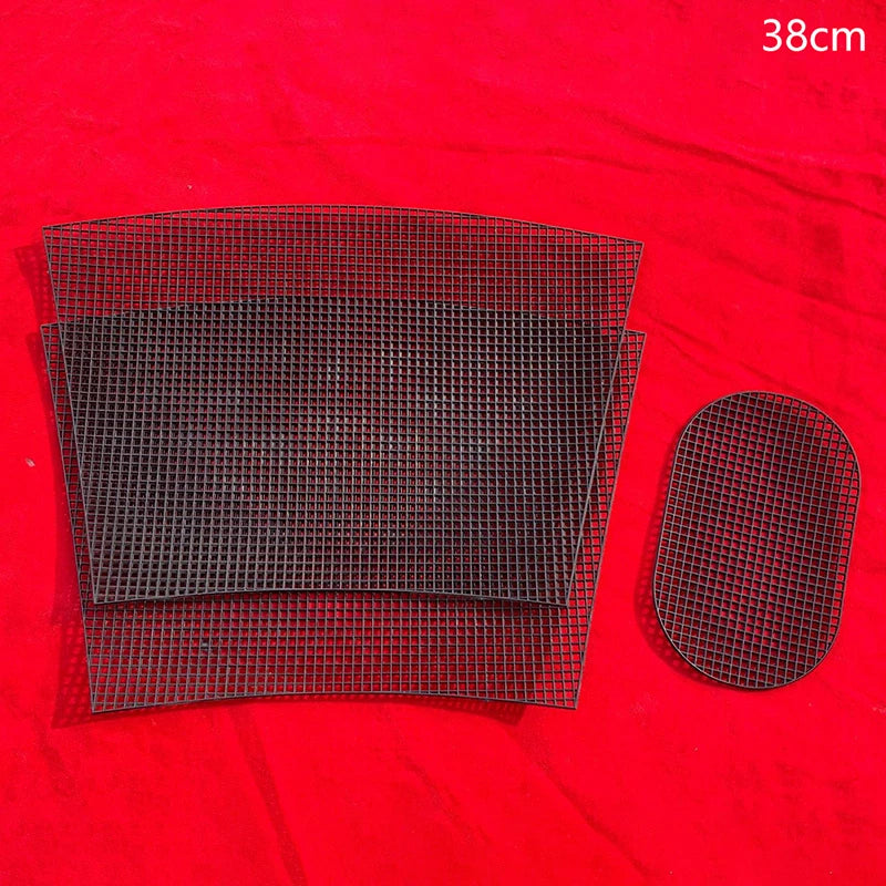 Embroidery Bucket Bag Auxiliary Knitting Sewing Weaving Plastic Mesh Sheet for DIY Accessories Handmade Easy Knit Helper