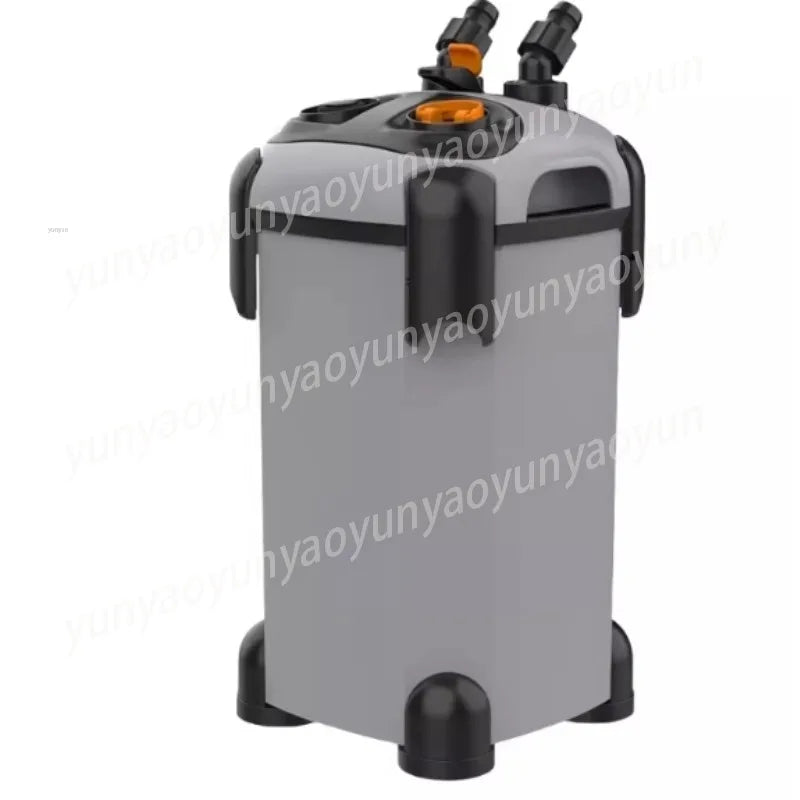 Silent External Fish Tank Filter with Cartridge and Water Pump for Aquarium Circulation and Purification