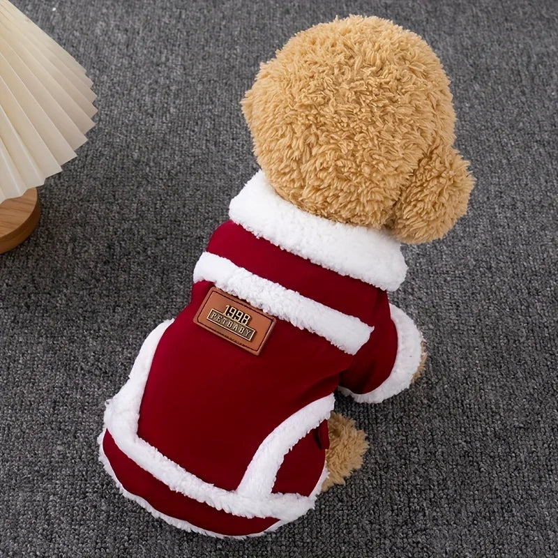 Winter Warm Thicken Pet Dog Jacket Waterproof Dog Clothes for Small Medium Dogs Puppy Coat Chihuahua French Bulldog Pug Clothing