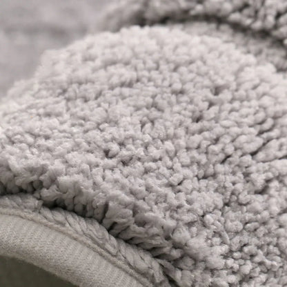 Thickened Bathroom Absorbent Floor Mat Solid Color Back Jacquard Quick-Drying Foot Pad Soft and Skin-Friendly Floor Carpet