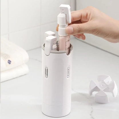 Travel Dispenser Storage Bottle (contains 4*30ml inner bottles) For Shampoo Conditioner Lotion Toner Portable Travel Bottles