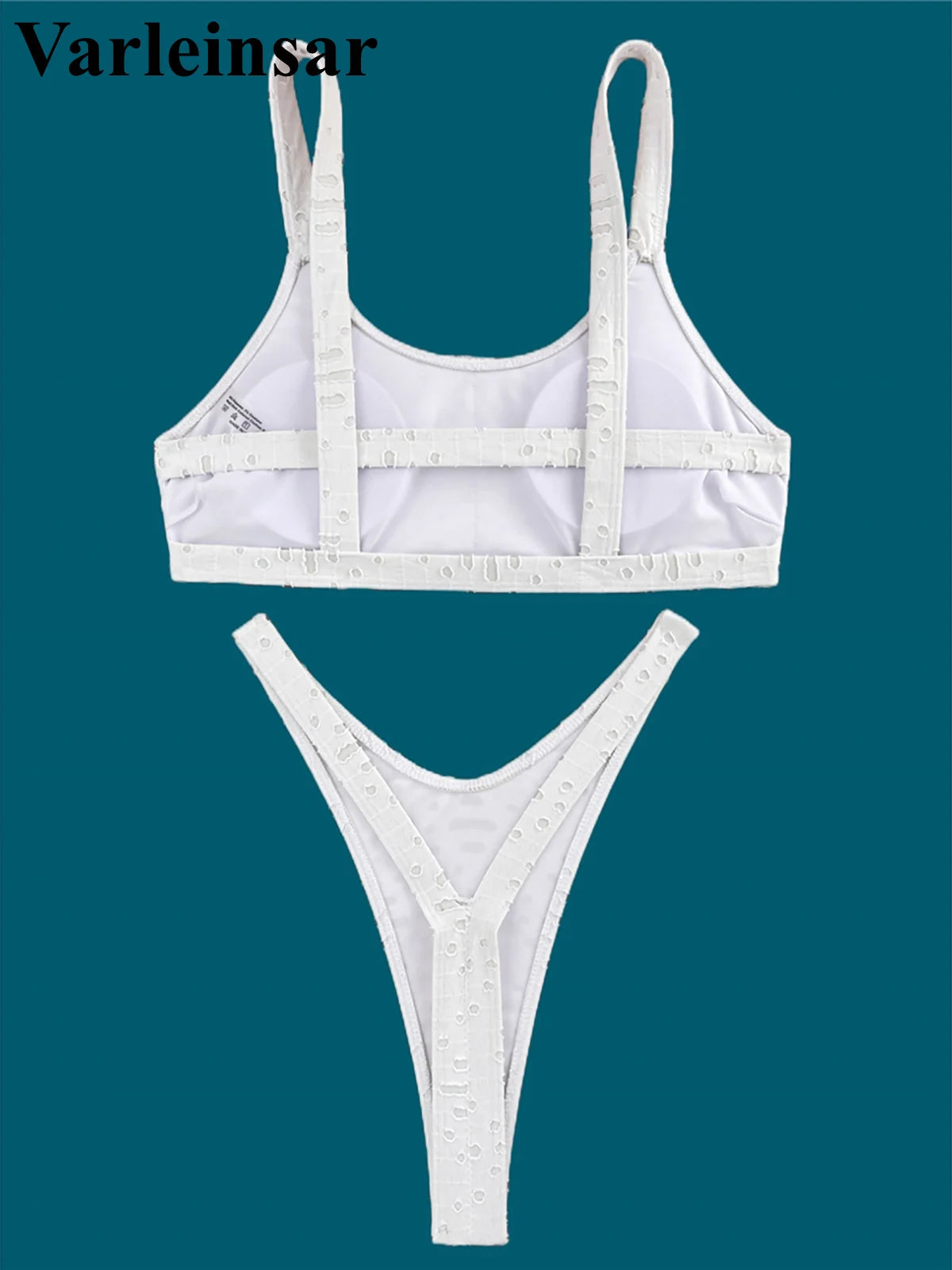 New 4 Colors Extreme Mini Micro Thong Bikini Female Swimsuit Women Swimwear Two-pieces Bikini set Bather Bathing Suit Swim V4798