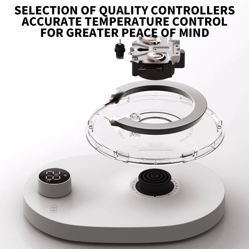 MIJIA Smart Kettle 2 Pro Electric Kettles Kitchen Appliances LED Display 24H Intelligent Temperature Constant MIJIA app CN