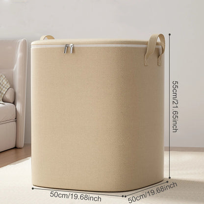 Stereoscopic Storage Boxes Household Storage Boxes Organizing Boxes Fabric Foldable Large Capacity Dust-proof Closet Storage
