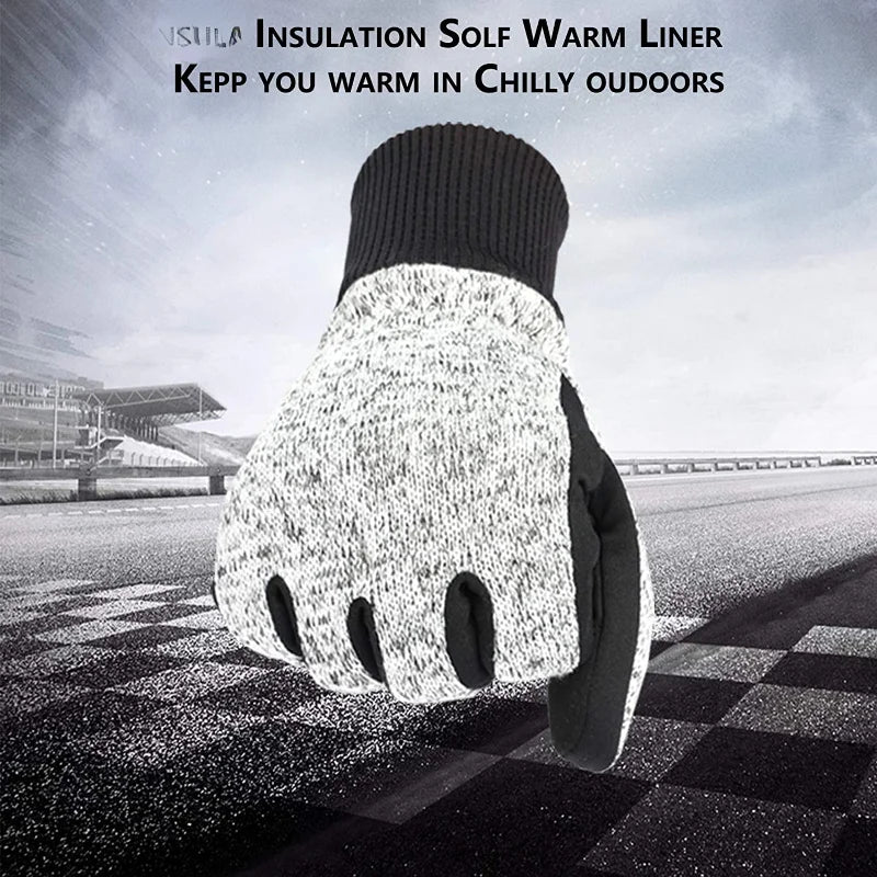 1pcs Winter Gloves -20℉ Thinsulate Thermal Gloves Cold Weather Warm Gloves Running Gloves Touchscreen Bike Gloves for Men Women