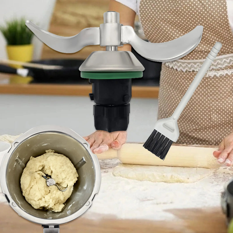 Stainless Steel Kneading Dough Blade for TM7 Universal TM5 TM6 Flour Mix Smooth Dough Stir Form Paste Kitchen Accessories