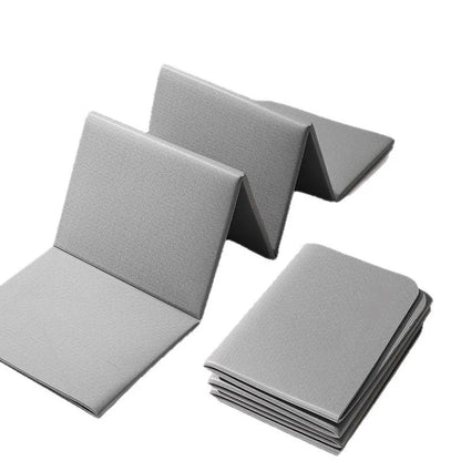 Foldable Yoga Mat Eco Friendly Tpe Folding Travel Fitness Exercise Double Sided Non-Slip For Pilates & Floor Workouts
