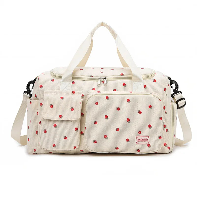 Travel Tote Bag Large Capacity Carry on Travel Bag with Shoe Compartment Sports Fitness Bags for Women Duffle Bags