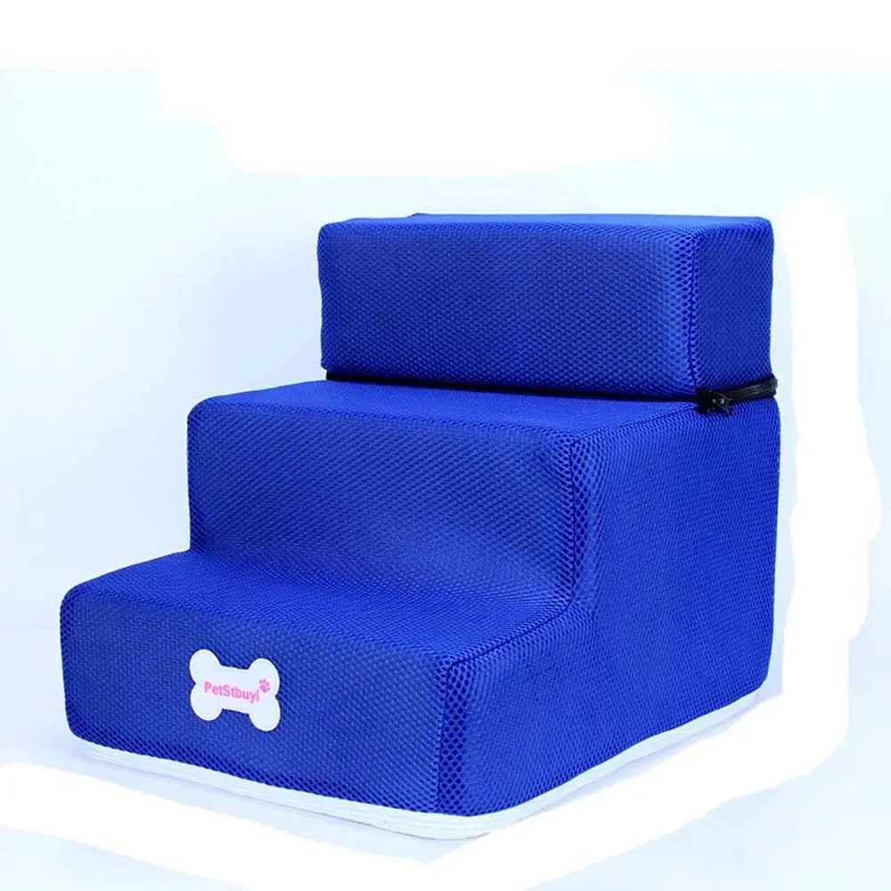 Multicolor Durable Puppy Climbing Dog Ramp Stairs Anti-slip Pet Ramp Ladder Dogs Bed Stairs Dog House Pet Supplies