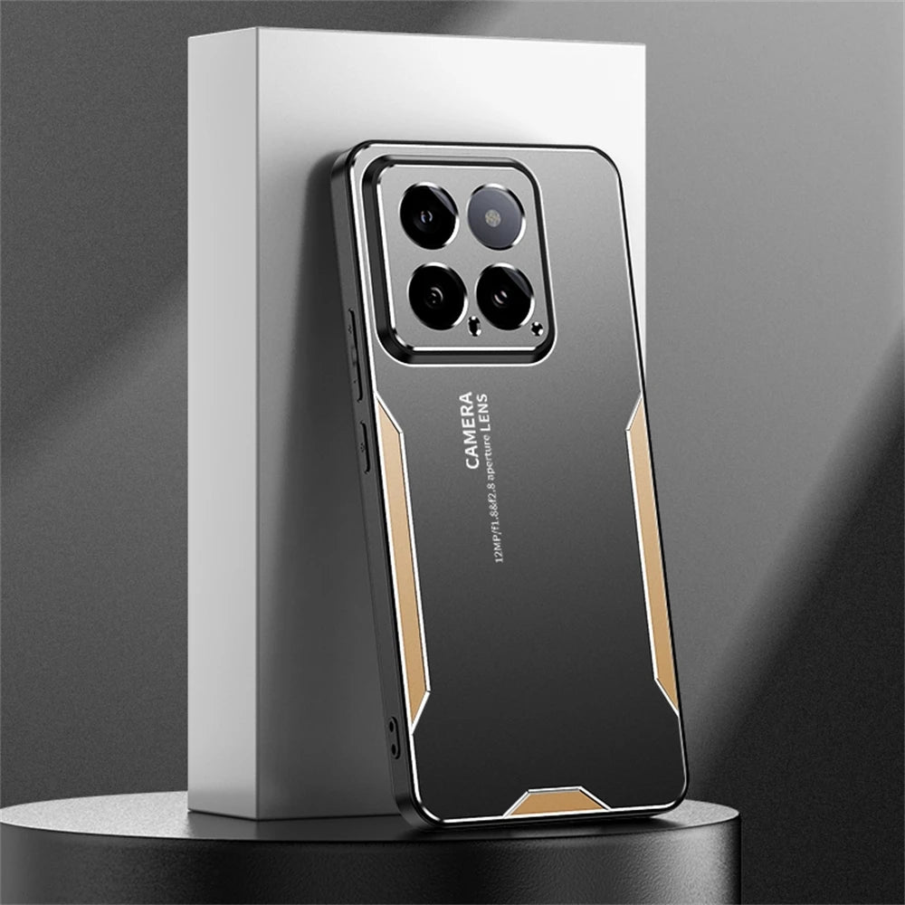 ShockProof Alloy Metal Case For Xiaomi 17T 15T 13T 14T 12T 11T 12X 15 14 13 12 Mi 11i 17 Pro Max Silicone Back Cover Shell Cases