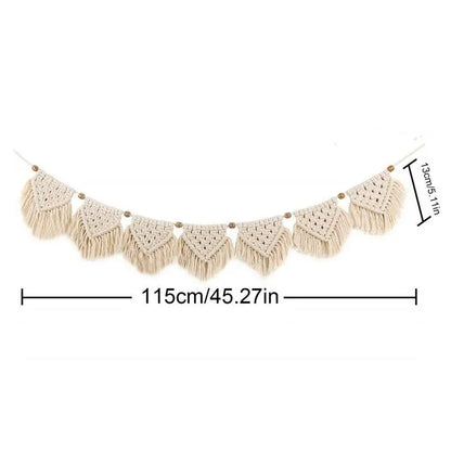 Macrame Wall Hanging Boho Room Home Decor Woven Aesthetic Wall Tapestry Home living Room Wedding Decoration Gift
