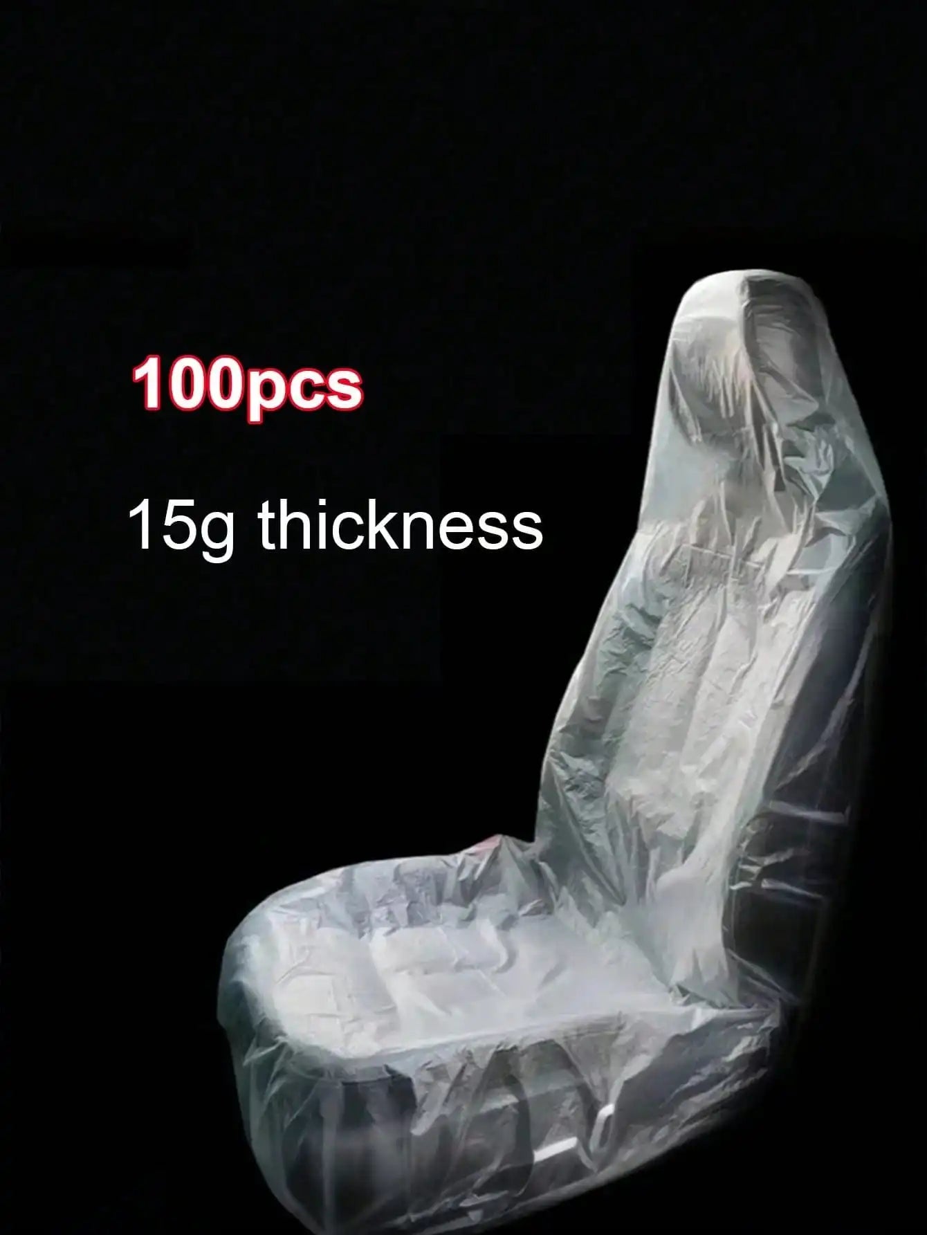 100Pcs Disposable Car Seat Covers — a "convenient shield" for multi-scenario protection, preventing car seats from stains.