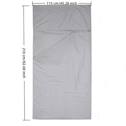 115*210CM Lightweight Sleeping Bag Liner Sleeping Sack Outdoor Camping Hotel Travel Sheet Camping Mat Camping Equipment