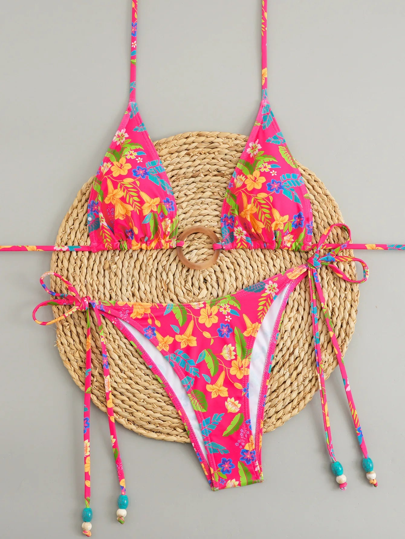2025 Polka Dot Bikini Set Women Two Piece Swimwear - Flirty Sexy Instagram Beach Vacation Push Up Swimsuit