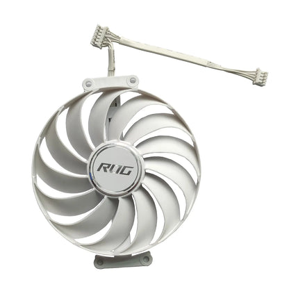 NEW 95MM 7PIN CF1010U12S RTX3070 GPU Fan，For ASUS ROG Strix RTX3090 3080TI 3080 3070TI 3070 White Graphics card cooling fan