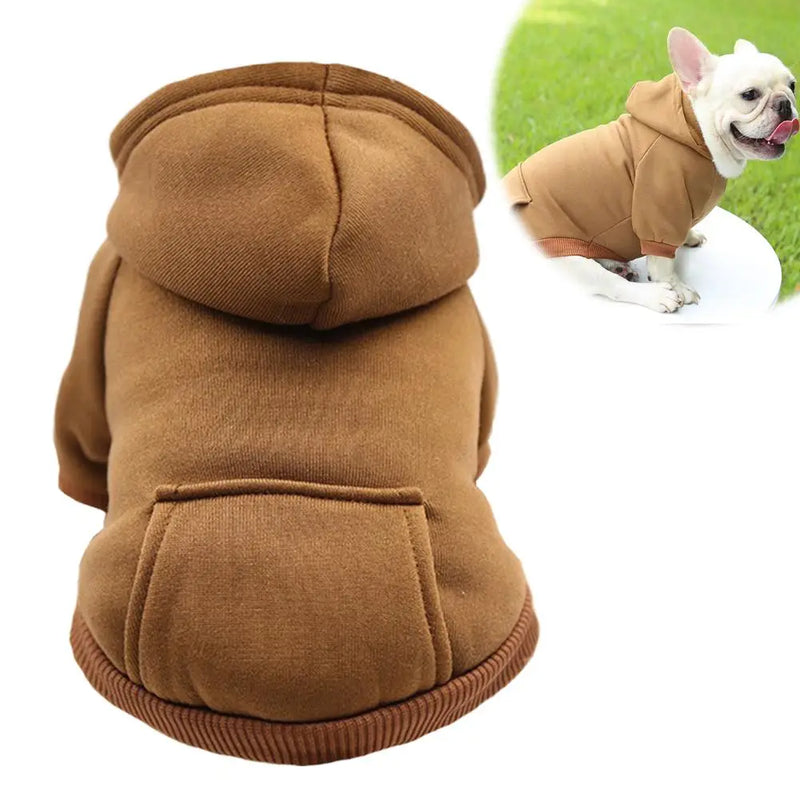 Pet Dog Clothes For Winter Clothing Warm Clothing for Chihuahua Coat Puppy Outfit Pet Clothes for French Bulldog Hoodies
