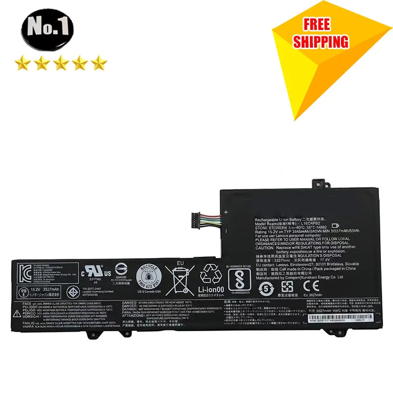 New L16C4PB2 L16M4PB2 L16L4PB2 GENUINE Laptop Battery for Lenovo IdeaPad 720S-14IKB V720-14 K42-80 Series Notebook 15.2V 55WH