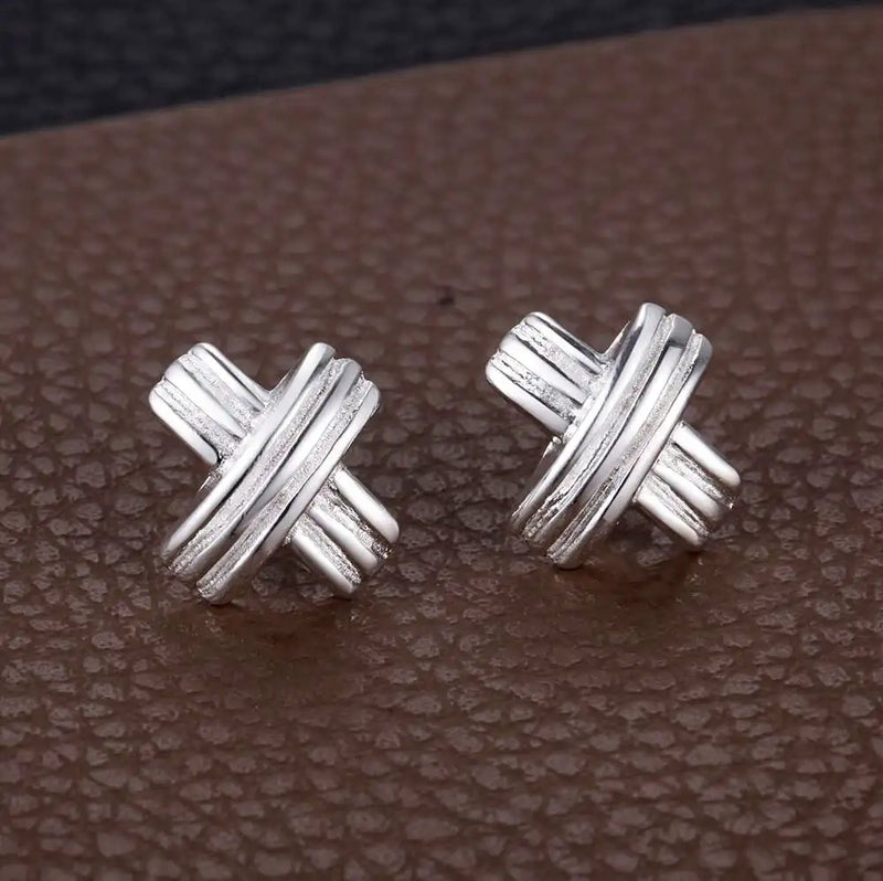 New 925 Sterling Silver Earrings for Women Exquisite Wedding Jewelry Elegant Female Accessories Fashion Party Gifts