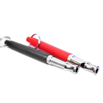 Silent Ultrasonic Dog Whistle Adjustable Pitch Stop Barking with Lanyard Strap Dog Training Coach Whistle Pet Supplies