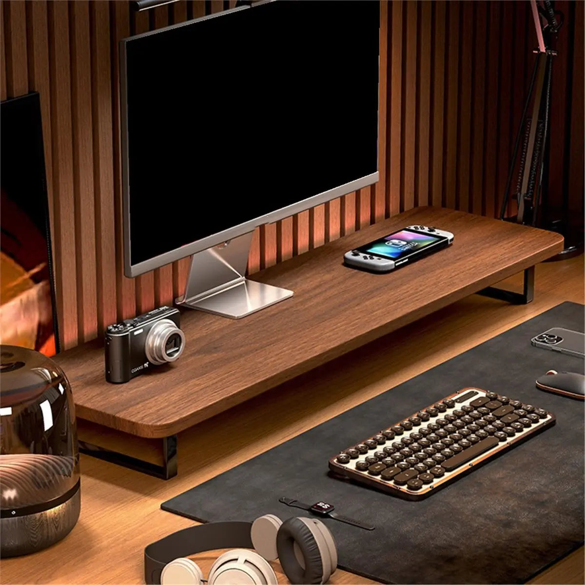 Desktop Computer Stand/Monitor Stand/Organizer for Office Use