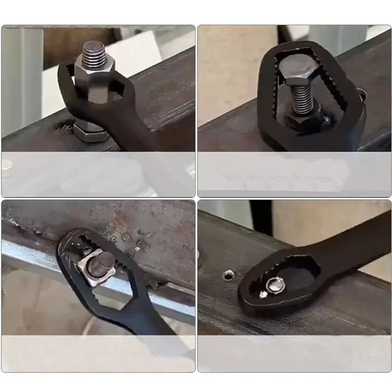 Universal Torque Wrench, Self-Locking Adjustable Eyeglass Wrench, Flat Wrench, Double-Ended Wrench, Factory Tools