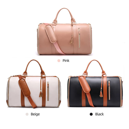 Garment Bag for Travel Carry On Travel Bag with Shoulder Strap - Ideal for Business Trips and Weekend Getaways