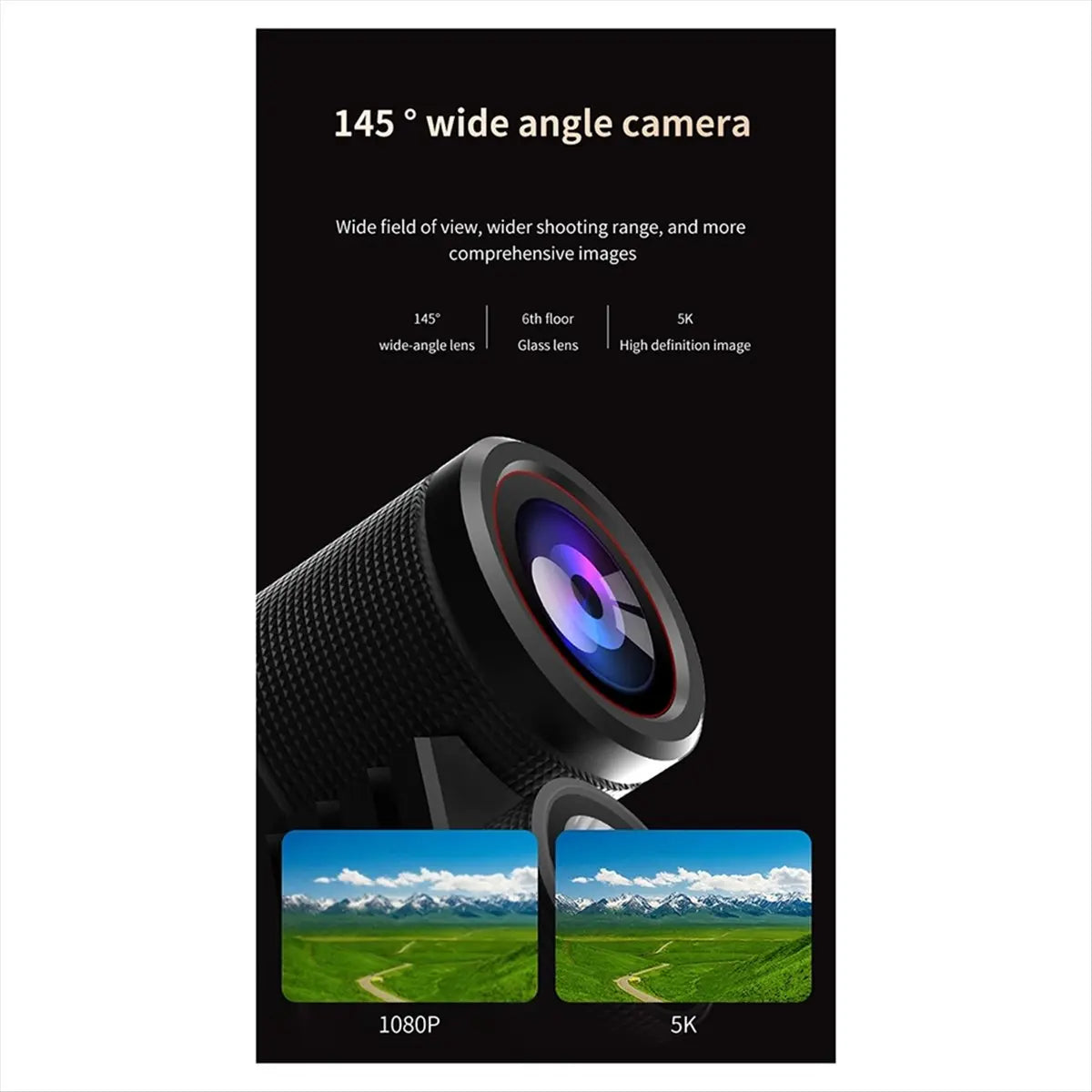 Action Camera 5K 30M Waterproof WiFi AI Voice Assistant EIS Action Sport Cam Bicycle Helmet Motorcycles