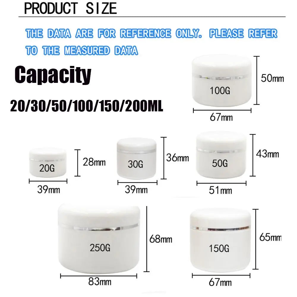 Sample Bottle Portable Cosmetic Lotion Storage Box Cosmetic Jar Cosmetic Container Refillable Bottles Empty Bottles