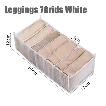 Clothing Storage Organizer Box Cabinets Drawer Jeans Organizer Underwear Pants T-Shirt Socks Storage Box Save Wardrobe Space