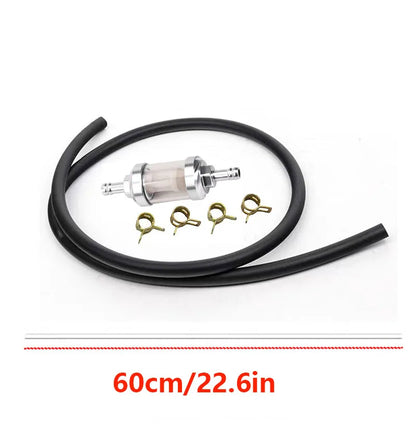 9mm CNC Aluminum Alloy Glass Gas Fuel Oil Filter Moto for Dirt Pit Bike 125/140/150/160cc CRF70 90 110 TTR100 110 KLX65