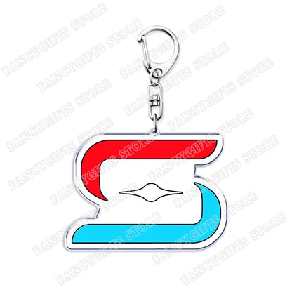Trending Video Game Keychains for Accessories Bag Glados Aperture Laboratories Science Keyrings Jewelry Gamer Fans Gaming Gifts