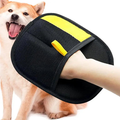 Pet Grooming Gloves Static Dedusting Brush Pet's Hair Remover Brush Removing Dog Cat Hair From Sofa Carpet Clothes Pet Supplies