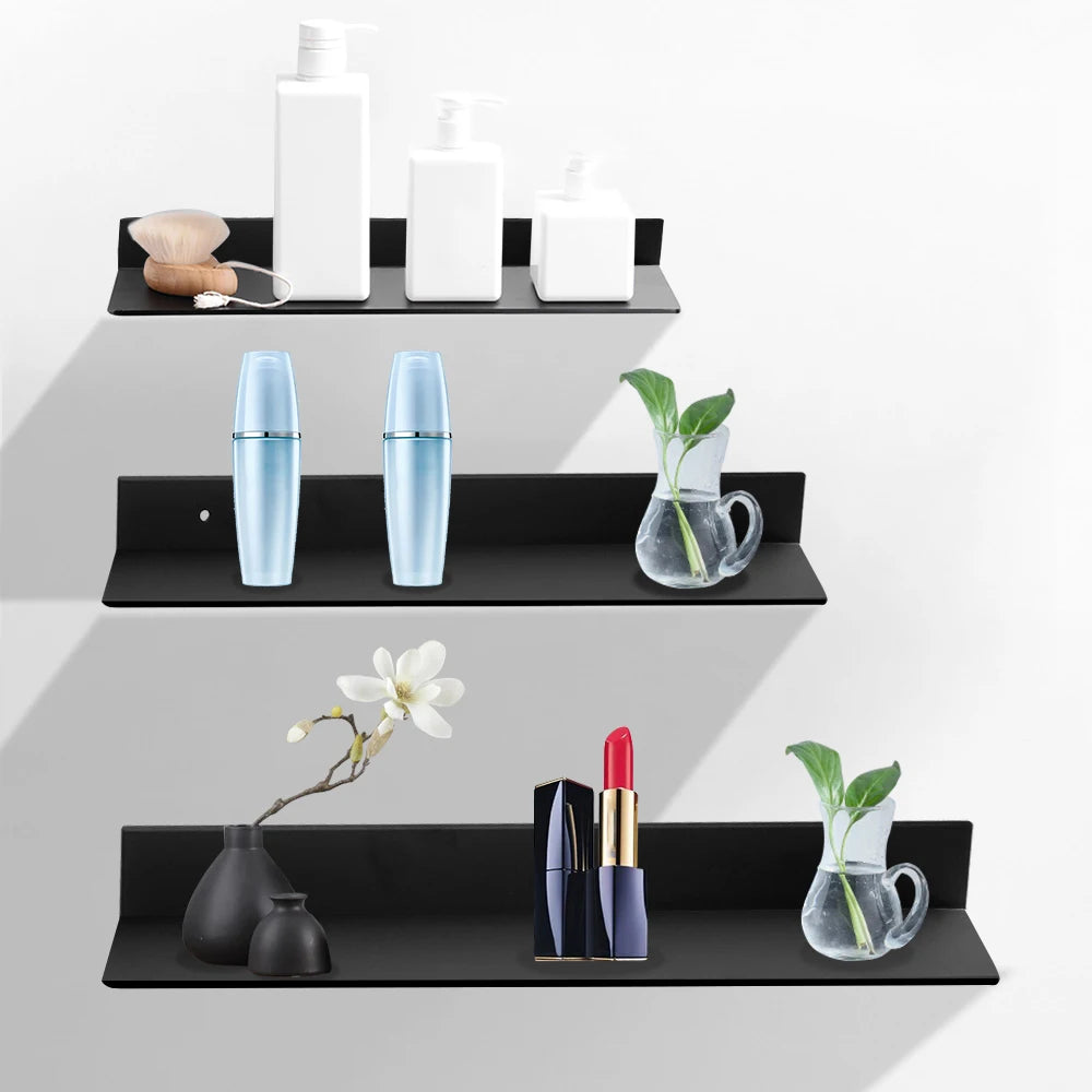Kitchen Wall Shelf Bathroom Shelves Storage Rack Home Storage 30-60cm Bathroom Accessories
