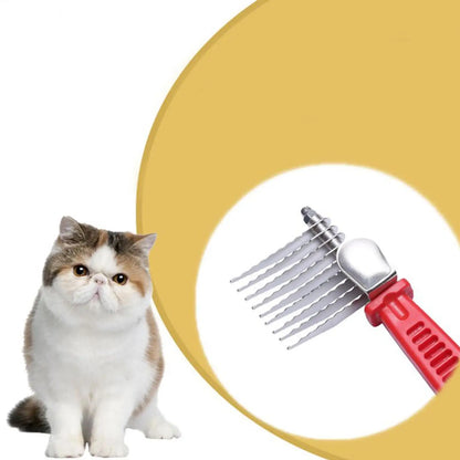 Gentle Detangling Comb for Dogs Grooming Comb Brush Pet Hair Removal Smooth Mat Brush Supplies Cats Dematting Tools for Indoor