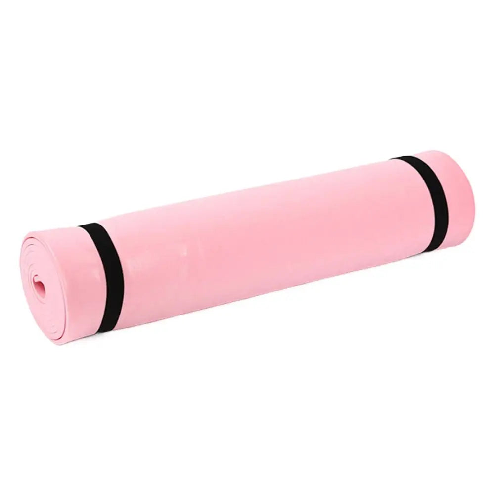 6mm Yoga Mat Non Slip Outdoor Lightweight Portable Fitness Exercise Pad Extra Thick Cushion Workout Mat For Travel Pilates