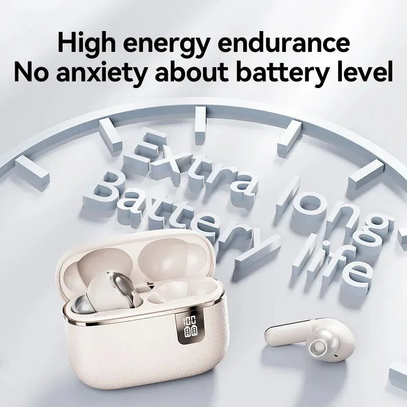 E20 ENC Wireless Earbuds InEar Bluetooth5.3 Stereo Sports Earphones Noise Reduction Headset With Mic LED Digital Display