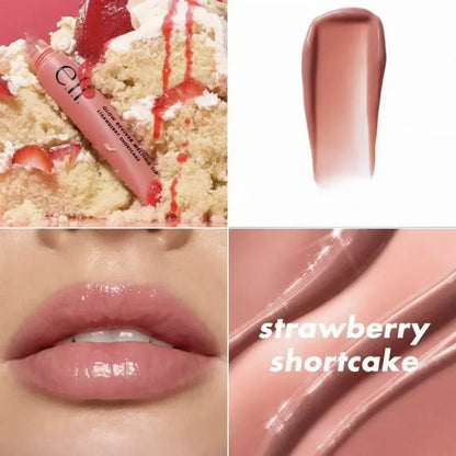 Elf Colorful Lip Gloss Multicolor Portable Lightweight Smooth Glossy Lip Oil Moisturizing Repair Makeup Christmas Gift for Women