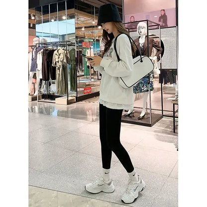 Leggings Women Sport Fitness Elegant Push Up Dames Looks Clothes White Push-Up Female Legging Gyaru Trousers Flared Legging