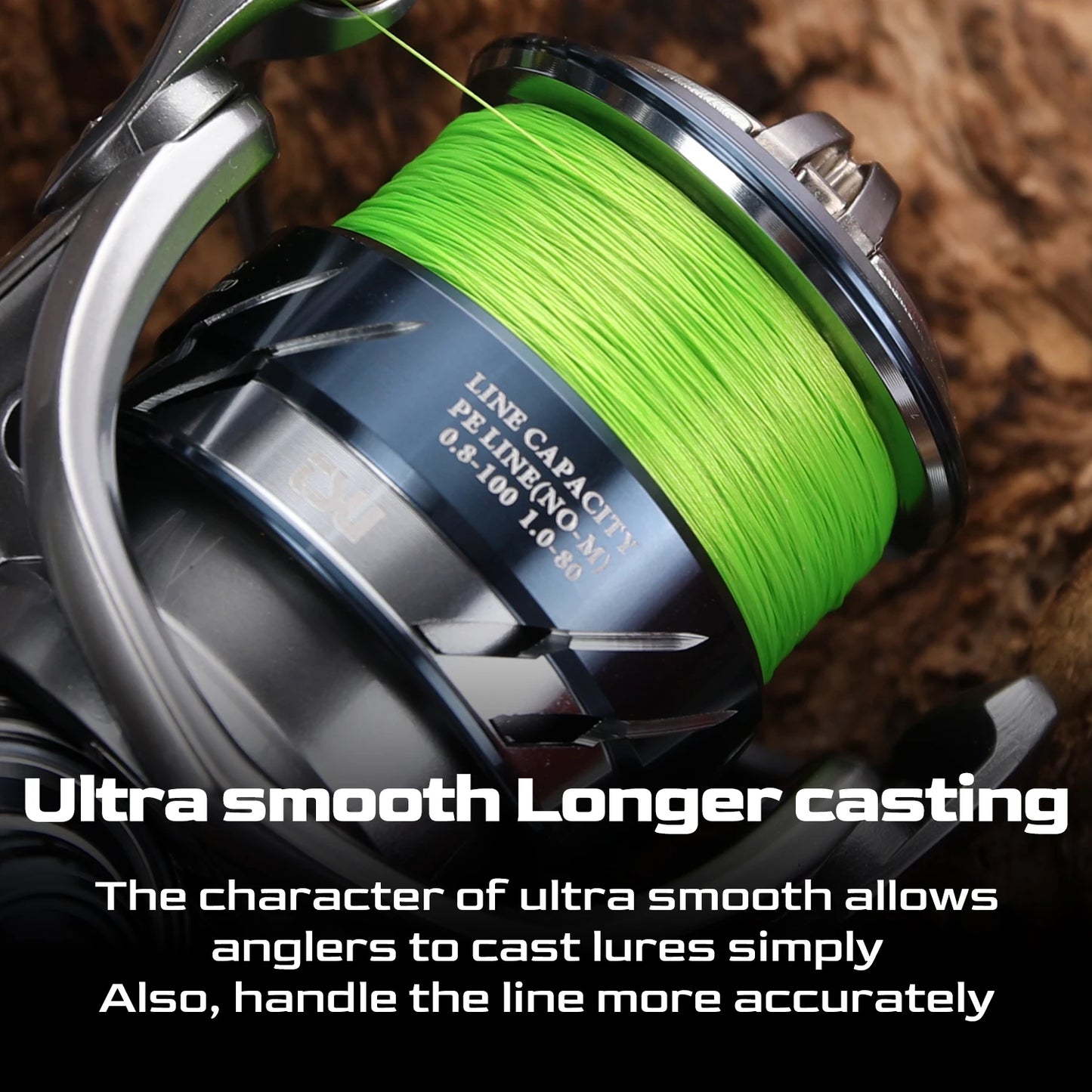 TSURINOYA 150M 8 Strand PE Fishing Line WK8 Long Casting 8 Weaves Braided Saltwater Smooth Multifilament Line 14-50LB Wire Carp