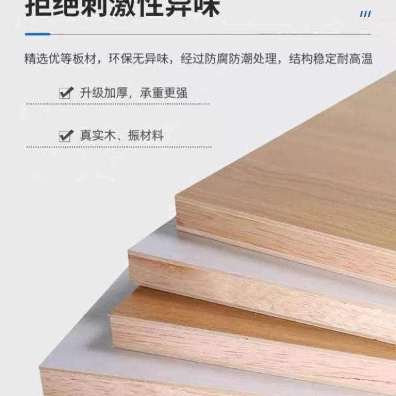 Side cabinet, wall cabinet, premium version, living room storage cabinet, track glass door