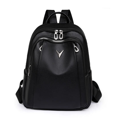 Large Capacity Women Backpack Purses High Quality Leather Female Vintage Bag School Bags Travel Bagpack Ladies Bookbag Rucksacks