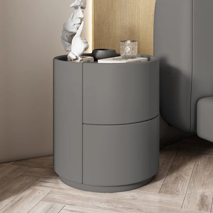 With Storage Narrow Nightstands Round With Drawers Bedroom Design Nightstands Tall Luxury Table Chevet Chambre Modern Furniture