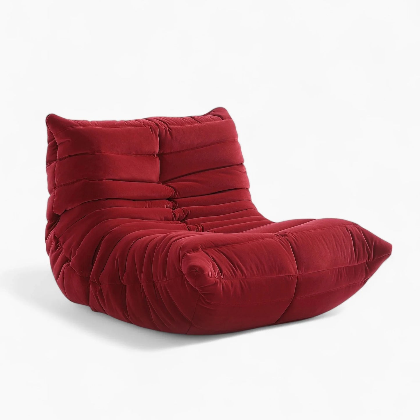 Caterpillar sofa Frameless Sofa Modern Living Room Balcony Lounge Lazy Sofa Available White Lamb Wool Sofa Beanbag Sponge Sofa