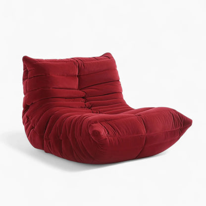 Caterpillar sofa Frameless Sofa Modern Living Room Balcony Lounge Lazy Sofa Available White Lamb Wool Sofa Beanbag Sponge Sofa
