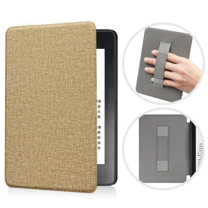 Handle Case for Kindle 2022 Paperwhite 5 4 3 Magnetic Cover 2021 8th 10th 11th Generation 6 6.8 Inch Hand Strap Protective Shell