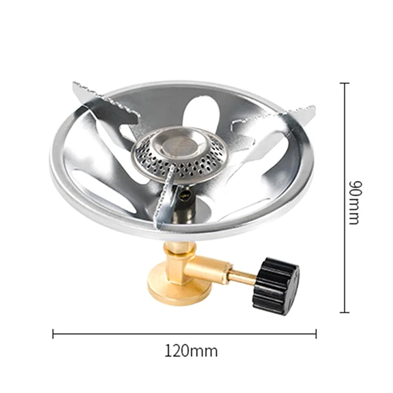 Outdoor Gas Burner Windproof  Portable Folding Ultralight Split Gas Stove Tourist Equipment For Picnic-AS97