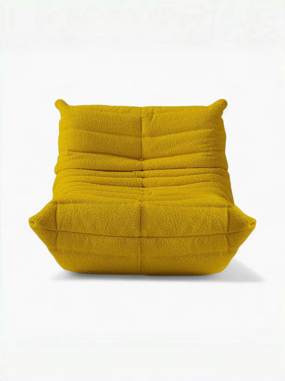 Caterpillar sofa Frameless Sofa Modern Living Room Balcony Lounge Lazy Sofa Available White Lamb Wool Sofa Beanbag Sponge Sofa