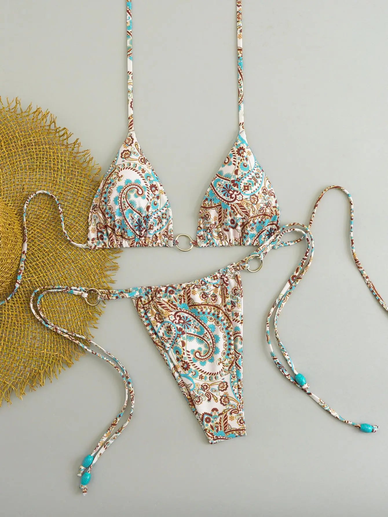 2025 Polka Dot Bikini Set Women Two Piece Swimwear - Flirty Sexy Instagram Beach Vacation Push Up Swimsuit